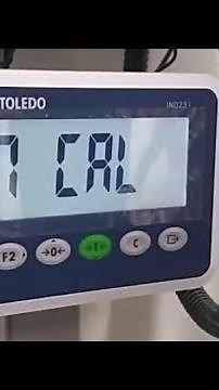 calibration ||METTLER TOLEDO IND231