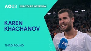 Karen Khachanov On-Court Interview | Australian Open 2023 Third Round - The Global Herald