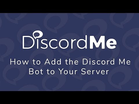 How to Add the Discord Me Bot to Your Server | Tidbits