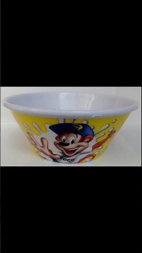 Kellogg's Bowls (2011) #kelloggs #cereal #freegift #puzzle #toys #figures #bowls