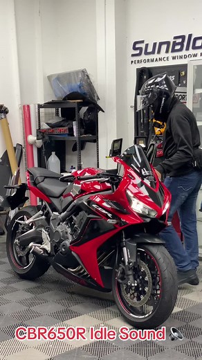CBR650R Idle Sound Compilation