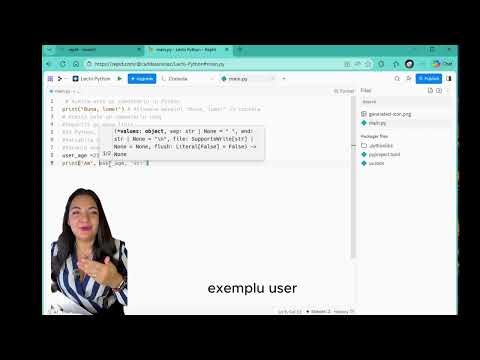sintaxa de bază a Python#python #programare #incepator #coding #InvataPytho #carlitaianistech