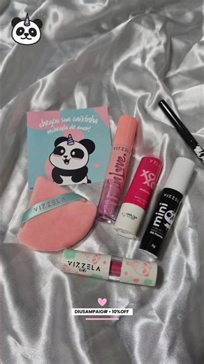 Unboxing dos recebidos da Vizzela Cosméticos ♡