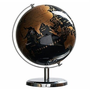 Globe Educational Geographic Modern Desk Decoration With Metal Base Bookcase Decorations Globe Children's Gift - Walmart.ca