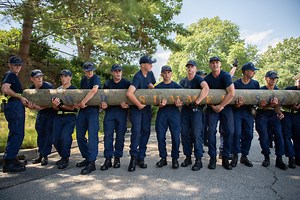 Swab Summer: Week Seven Swab Summer is the first part of the Academy journey towards becoming an officer in the U.S. Coast Guard. It is designed to be challenging, both physically and mentally, to help prepare the newest members of the Corps of Cadets for Academy and military life. | U.S. Coast Guard Academy