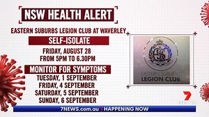 22K views · 86 reactions | There's a new COVID alert in Sydney, after confirmation that people who tested positive visited a club in Waverely, in the city's eastern suburbs. Latest news: https://7news.link/2ZjGiVq | 7NEWS Sydney | Facebook