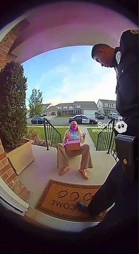 KAREN Gets PURPLED in This VIRAL Porch Fail 😂💥📦💜