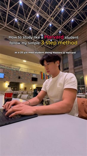 max kwok on Instagram: "Here’s my simple 3-step study method I used to get top grades in medical school while balancing a Master’s at Harvard. It works for subjects that require lots of memorization —medicine, science, law etc. It focuses on: - Systematic recall - Real exam practice - Targeted mistake review Follow and comment “STUDY”, and I’ll send you the full guide with exactly how use Anki, past papers, and my study routine. #medstudent #study #studytips #studygram #fyp"