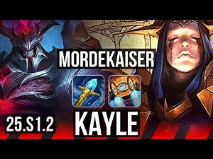 MORDEKAISER vs KAYLE (TOP) | NA Grandmaster | 25.S1.2