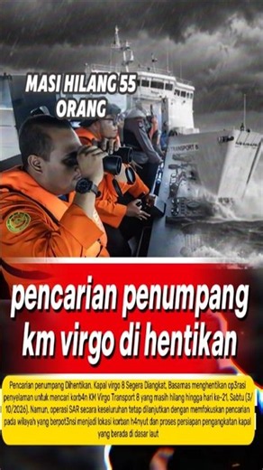Passenger Search Halted, Virgo 8 Ship to Be Raised Soon #virgoship #mystery