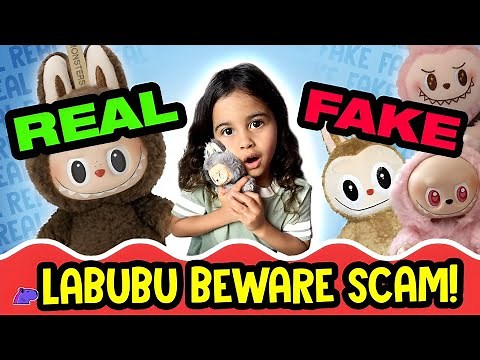 Beware SCAM: Labubu Fake vs Real