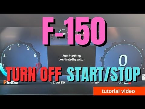How to Turn Off Auto Start-Stop | 2024–2026 Ford F-150 Tutorial