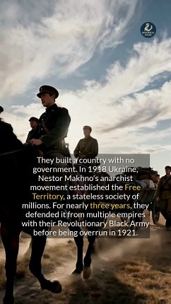 2.6K views · 29 reactions | For three years, an anarchist society of millions existed in Ukraine, but could it have truly lasted? #history #worldhistory #historyfacts | Historical Files | Facebook