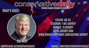 CONSERVATIVE DAILY Join David Clements Live 2/13/24 at 6:00PM EST- with Special Guest JOE HOFT After spending more than a decade as an international corporate executive, Joe Hoft is now a radio host and an author. As one of “The Hoft Brothers”, he is also a key contributor at his twin brother Jim Hoft’s award-winning conservative website, The Gateway Pundit. Foxhole: https://pilled.net/foxhole/181316 Rumble: https://rumble.com/v4d6plw-13-february-2024-david-clements-live-6pm-est-with-special-gue