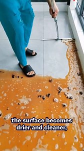 Squeegee Cleans Filthy Floor | Cute Emergency