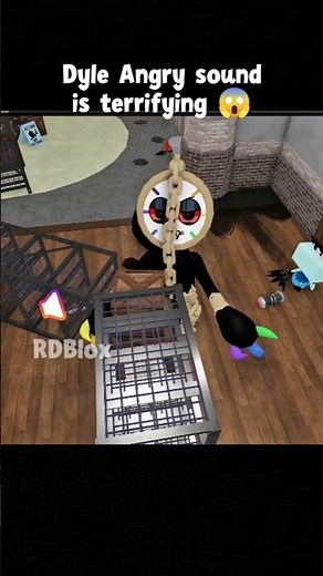 Dyle Angry sound is terrifying 😖 #dandysworld #roblox #update