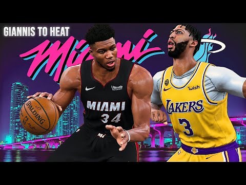NBA 2K21 ULTRA MOD - NEXT GEN GRAPHICS - GIANNIS ANTETOKOUNMPO TRADE TO MIAMI HEAT - FULL GAMEPLAY