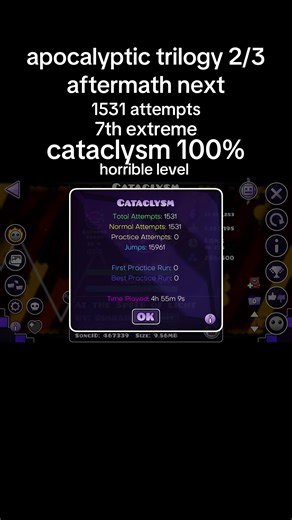 Struggling with Geometry Dash: Aftermath Level Review