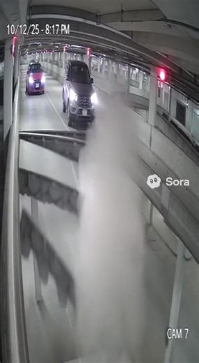 40K views · 101 reactions | Parking garage ramp collapses trapping car over dangerous edge!  #ParkingGarageFail #StructuralCollapseRetry | Dashcam Defender | Facebook