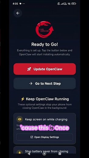 Install OpenClaw on Android with Claw Launcher App! #shorts