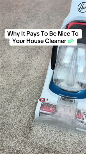 Why It Pays To Be Nice To Your House Cleaner — benefits explained