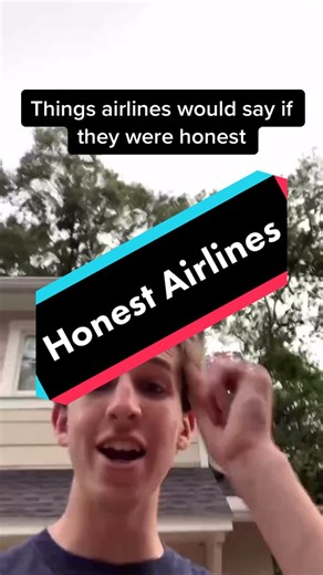 Honest Airlines: What They Would Really Say