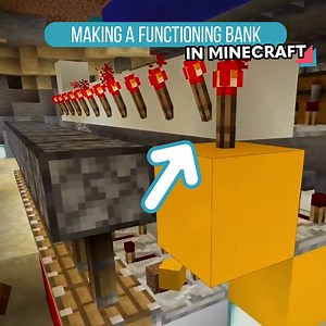 7.5K views · 191 reactions | Behind The Scenes Of A Minecraft Bank!  ️ | Mumbo Jumbo | Facebook