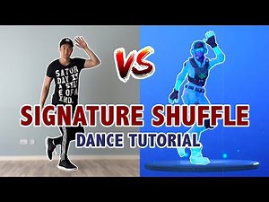 How To Do Signature Shuffle Dance (NEW Fortnite Emote) | Step-By-Step Dance Tutorial