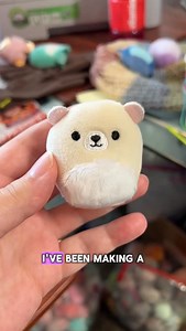 3.3K views · 105 reactions | mini squish kandi tutorial! tbh this works with most small stuffies, i just happened to have more of these on hand than anything else. also i get them all secondhand! remember the third R in PLUR is RECYCLING! more tutorials and kandi fun coming soon ;) | Mood Kandi | Facebook