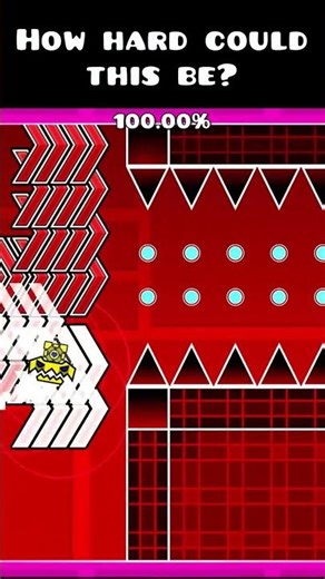 How hard could this challenge be? #geometrydash