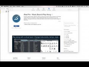 Installing iReal Pro onto your Mac