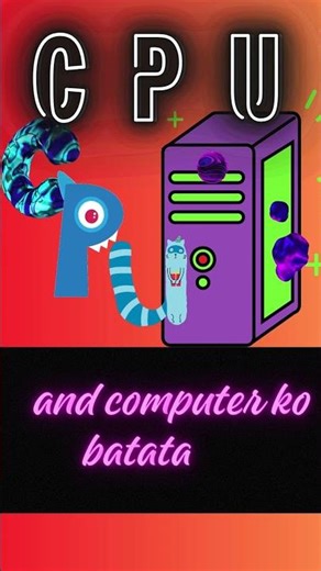 cpu |Chuchu style tech rhyme #CPU-full Form#computer Rap Song|ChuChu TV Style Learning Rhyme#shorts