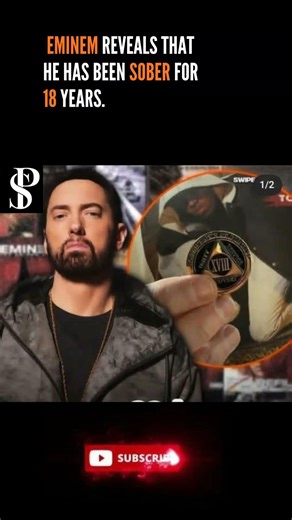 Eminem Celebrates 18 Years of Sobriety: A Milestone of Strength#Eminem #RecoveryJourney #RapGod