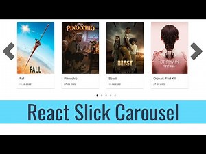 React slick. How to use react-slick and create a carousel (with source code) 2022