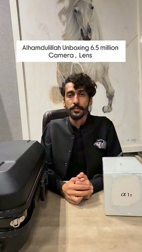 Alhamdulillah Unboxing 6.5 million Camera , Lens . SONY A 1 II SONY 600mm f4 #hsn_tiwana #viral #reels #punjab #life #people #foryou #trend #trending #camera #lens #sony | Hsn Tiwana