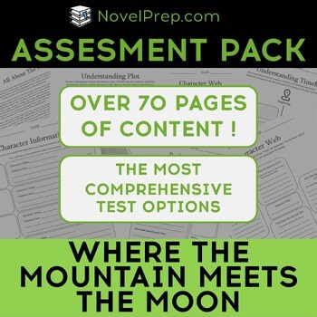 Where the Mountain Meets the Moon by Grace Lin Complete No-Prep Tests