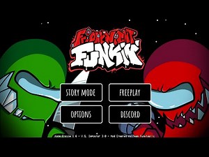 FNF - VS IMPOSTOR Rojo de AMONG US [HARD] (En Español) 4K
