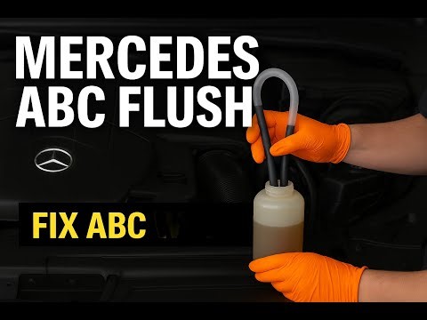 How to Perform a Mercedes ABC Flush – Active Body Control Suspension Fluid Change
