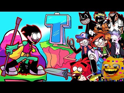 FNF - Bosy (V3) But All Pibby Characters Sings It 🎤 (Every Turn a Different Character Sings)