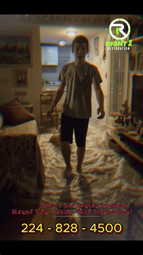 Creepy leaks? Scary stains on the ceiling? 😱 Water damage can sneak up like a ghost — quiet, hidden, and costly if ignored! #hospitals #website #bussiness #houses #propertymanagement #today #restoration #apartments #monday 👻👻👻 | Right1Restoration