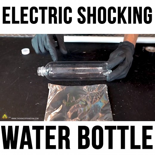 125K views · 769 reactions | Today, we find out how to make a homemade Leyden Jar and what happens when you touch it! | The King of Random | Facebook