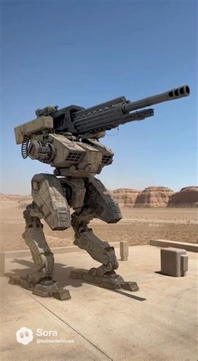 40mm Mech Cannon: Live Fire Test #military #scifi #aliens