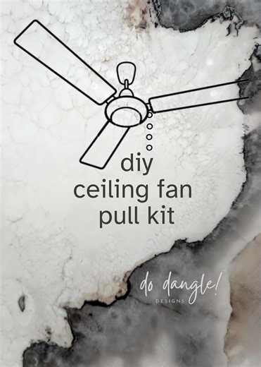 DIY Ceiling Fan Pull Chains Kit, Assorted Colors Ball Chain and Standard Connectors - Etsy UK