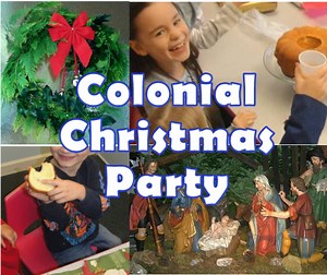 Colonial Christmas Party for Kids