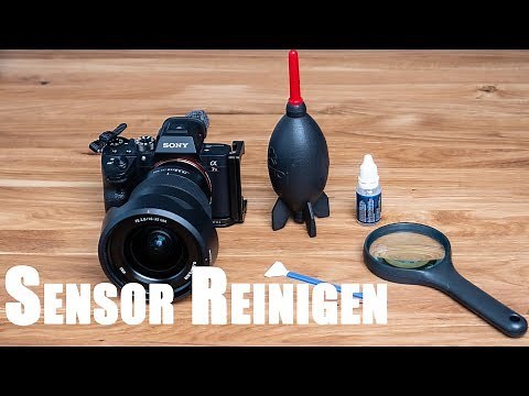 Sensor Reinigung Sony A7R III Kamera