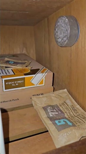 Cabinet humidor, perfect for aging cigars. #cigarstar #cigaraccessories