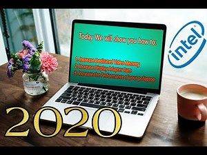 Easy Steps to Increase Vram, Display Adapter Ram, and the Performance of your pc/laptop 2020