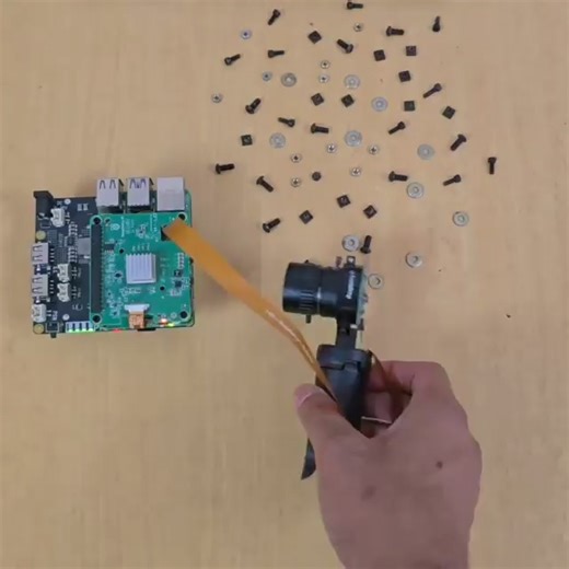 Teleview Electronics on Instagram: "Real-time Edge AI in action: I’ve successfully deployed a custom YOLOv8n model on the Raspberry Pi 5 accelerated by the Hailo-8 NPU to detect M3 and M4 bolts, nuts, and washers. By leveraging the 26 TOPS of the Hailo-8, I'm achieving high-speed, low-latency inference on these small industrial components without taxing the Pi’s CPU. This setup demonstrates how powerful, compact, and accessible industrial-grade quality control has become for automation and sorti