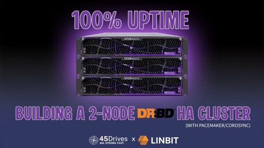 100% Uptime for Less: Building a 2-Node #DRBD Highly Available Cluster with Pacemaker/Corosync | LINBIT