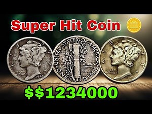 Top 5 Rare Mercury Dimes Worth Over $1 Million Combined! | 1930 to 1941 Rare Dime Value You Must See